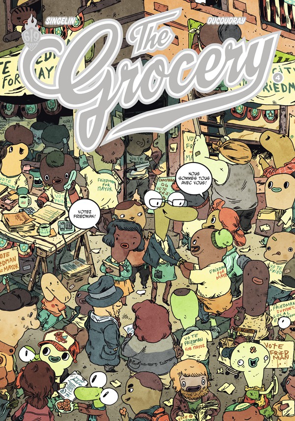 Coverture de la BD : Tome 4