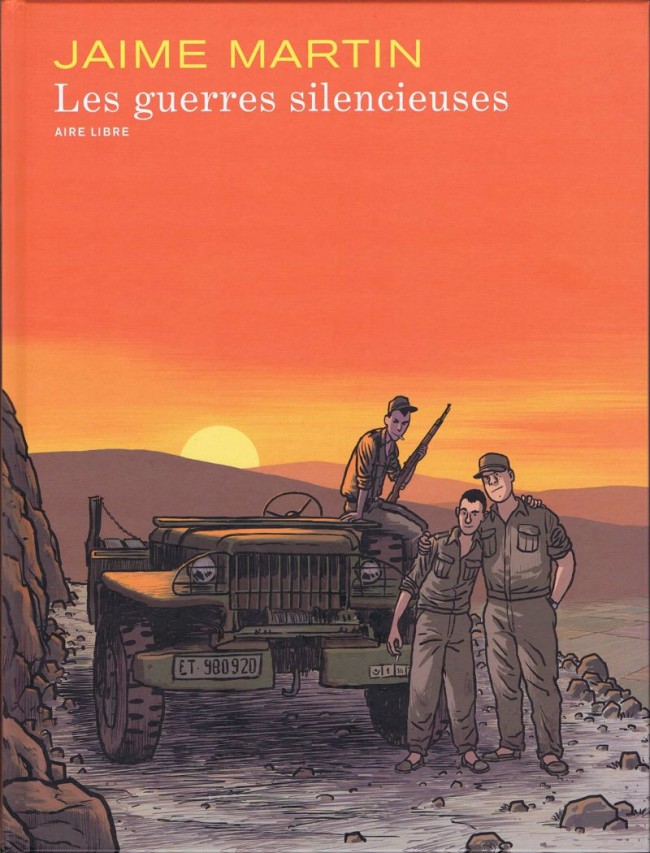 Coverture de la BD : Les guerres silencieuses