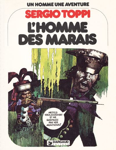 Coverture de la BD : L'homme des marais