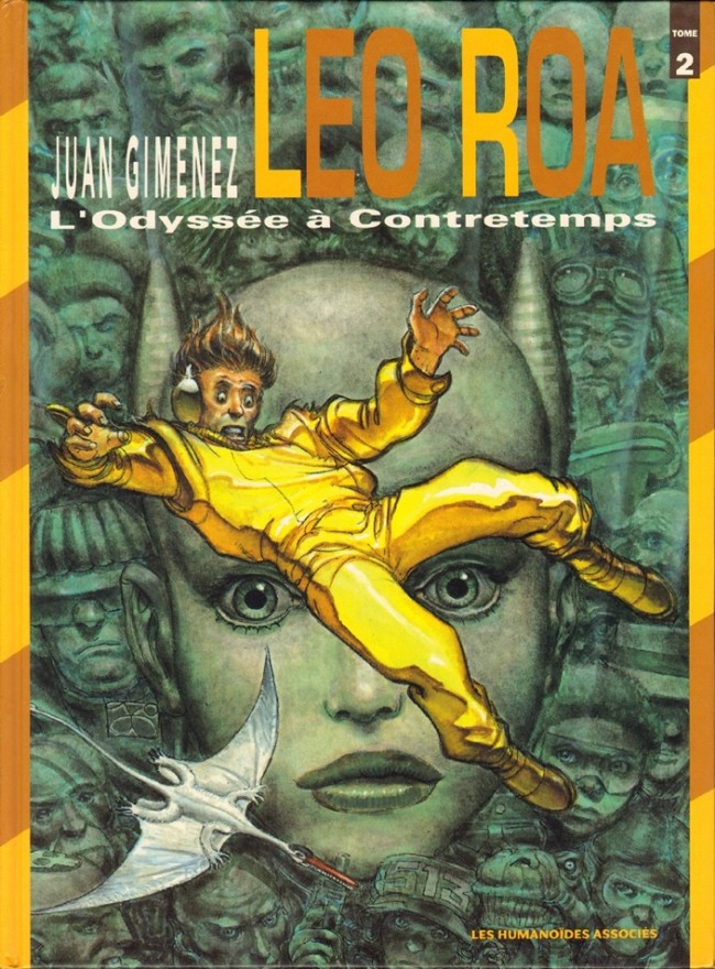 Coverture de la BD : L'Odyssée à contretemps