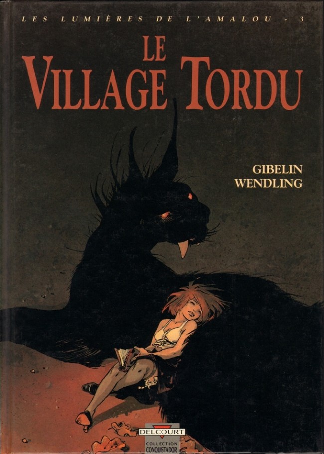 Coverture de la BD : Le village tordu