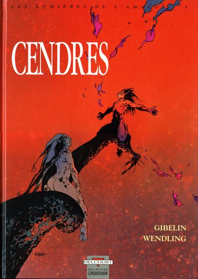 Coverture de la BD : Cendres