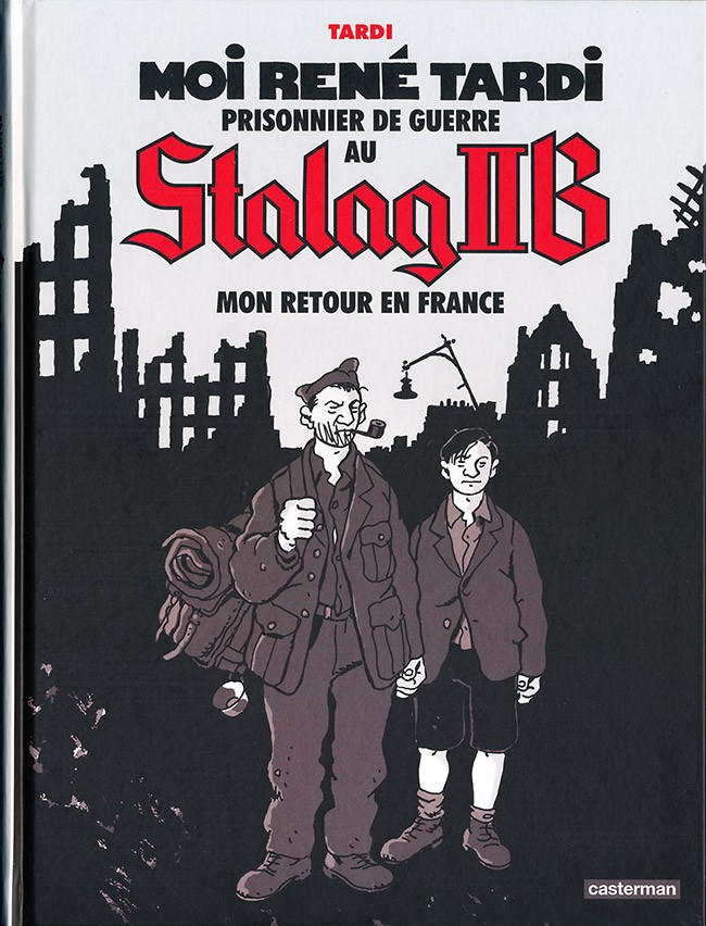 Coverture de la BD : Mon retour en France