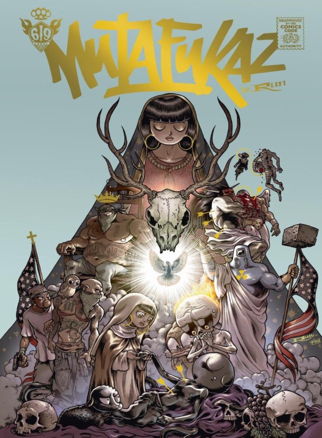 Coverture de la BD : V