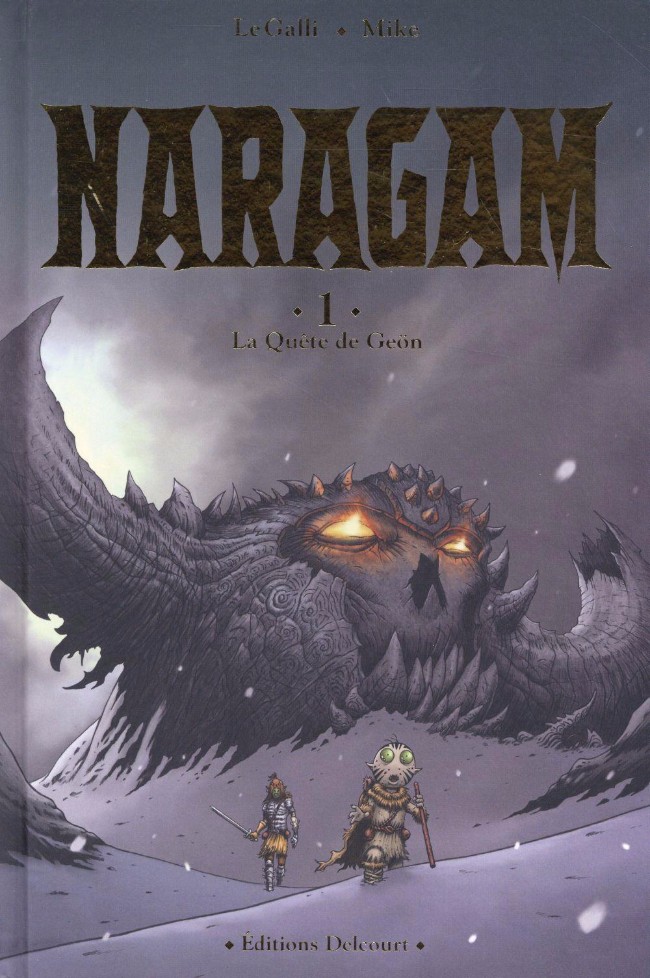 Coverture de la BD : La Quête de Geön