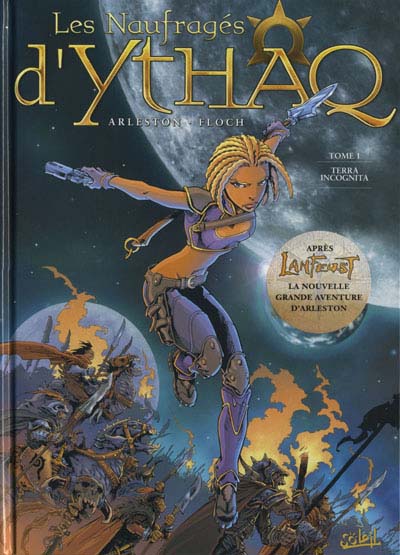Coverture de la BD : Terra Incognita