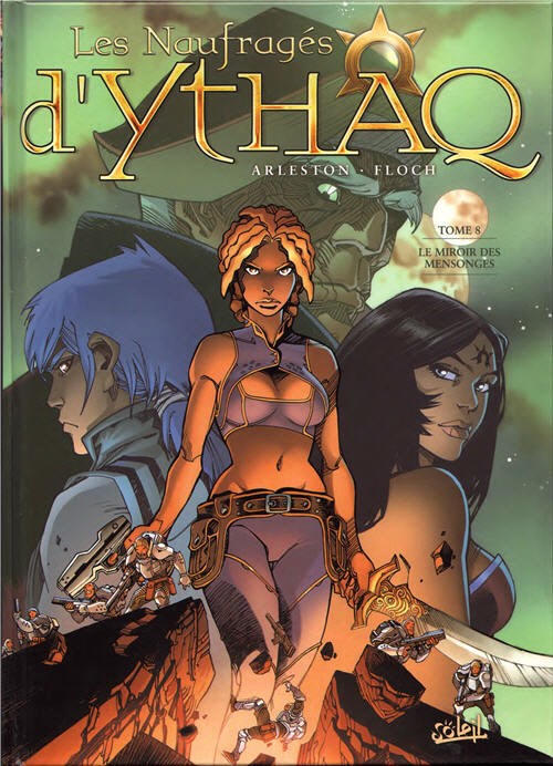 Coverture de la BD : Le miroir des mensonges