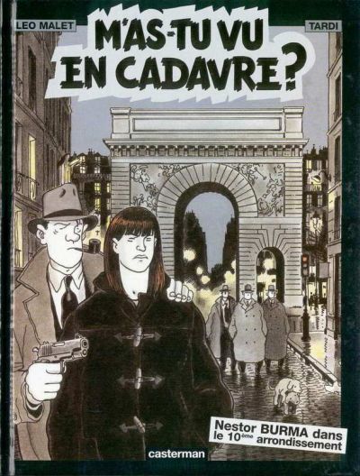 Coverture de la BD : M'as-tu vu en cadavre ?