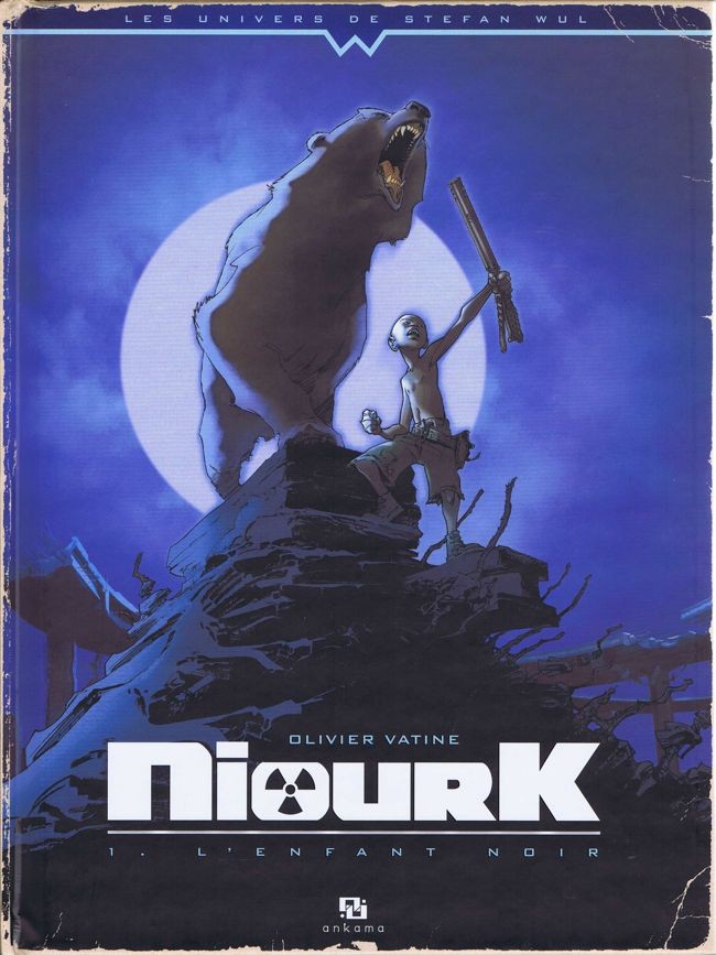 Coverture de la BD : L'Enfant noir
