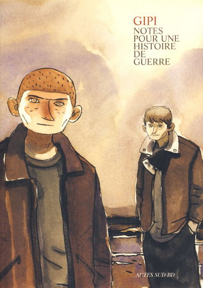 Coverture de la BD : Notes pour une histoire de guerre