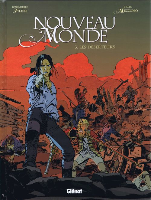 Coverture de la BD : Les déserteurs