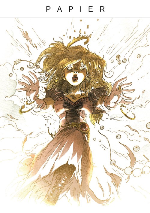 Coverture de la BD : Papier 3