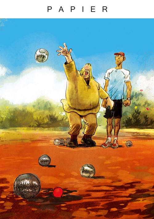Coverture de la BD : Papier 5