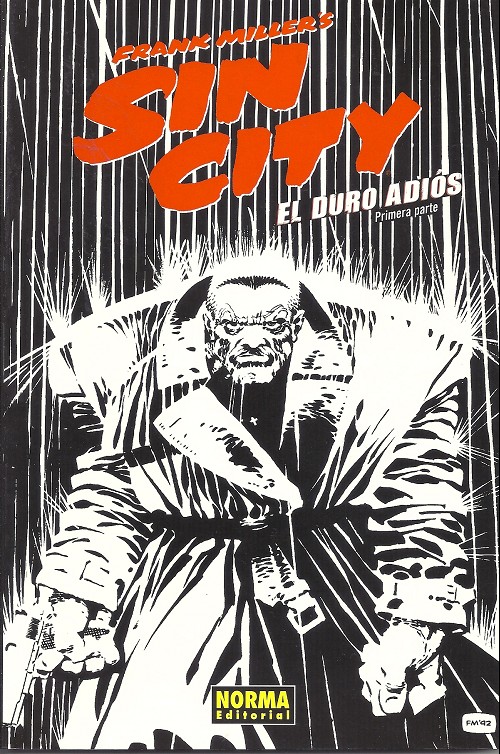 Coverture de la BD : El duro adiós (primera parte)