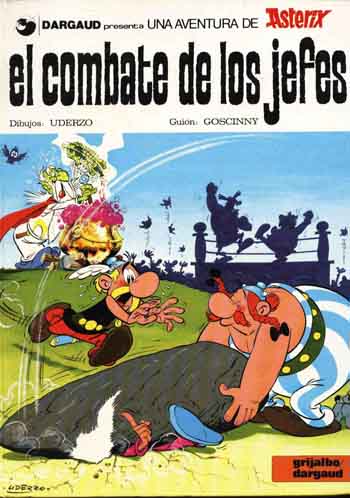 Coverture de la BD : El combate de los jefes