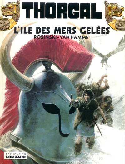 Coverture de la BD : L'île des mers gelées