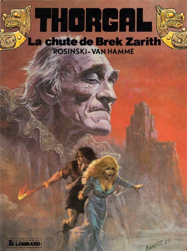 Coverture de la BD : La chute de Brek Zarith