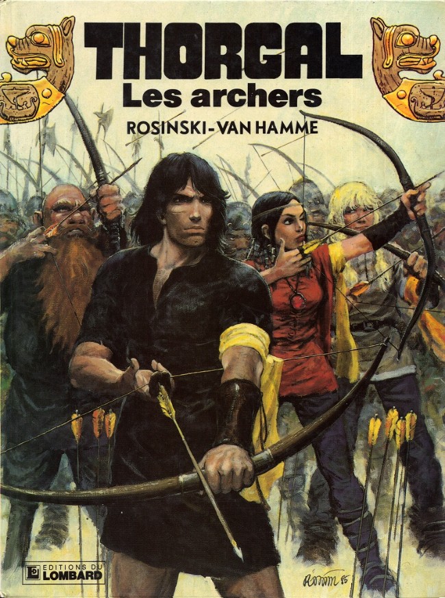 Coverture de la BD : Les archers