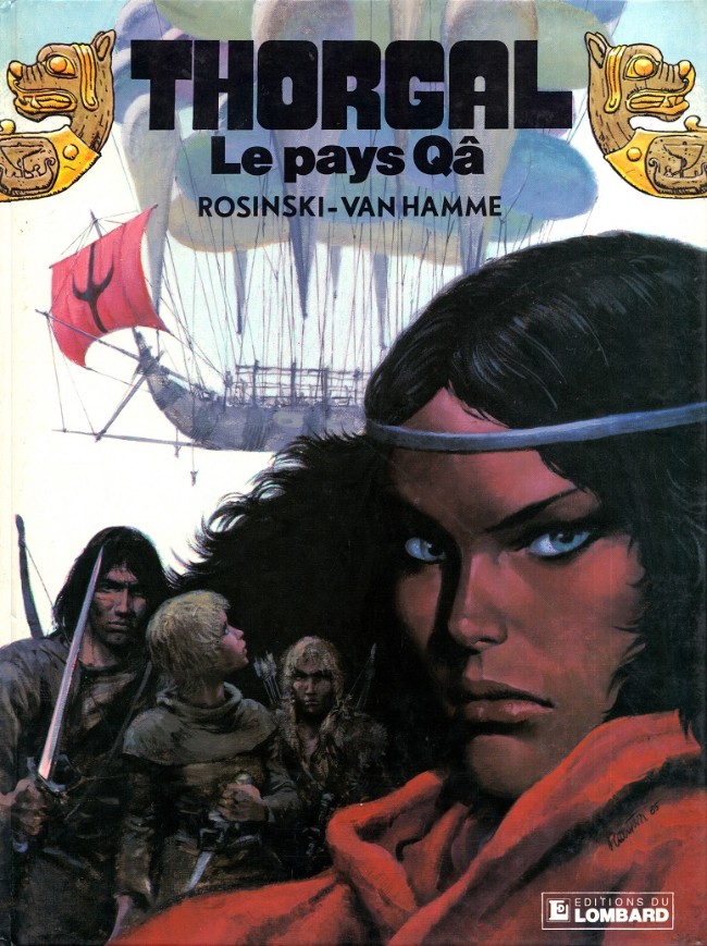 Coverture de la BD : Le pays Qâ