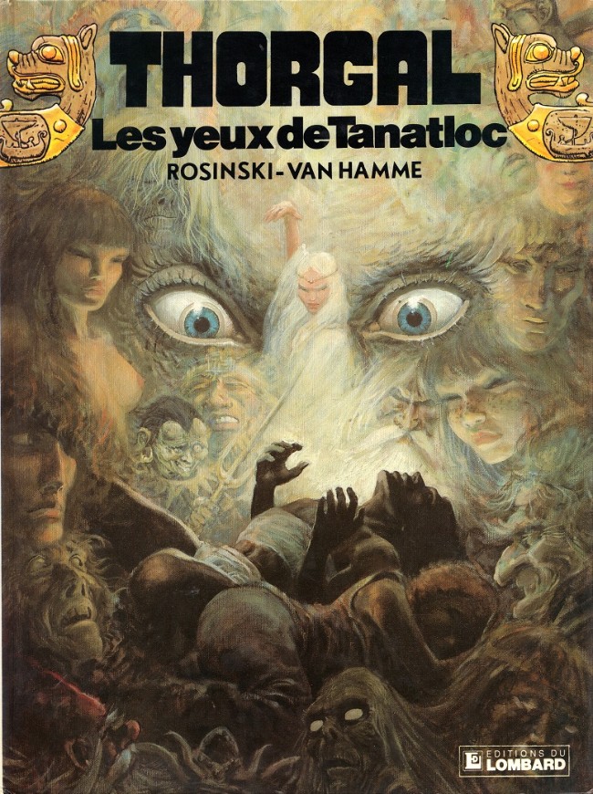 Coverture de la BD : Les yeux de Tanatloc