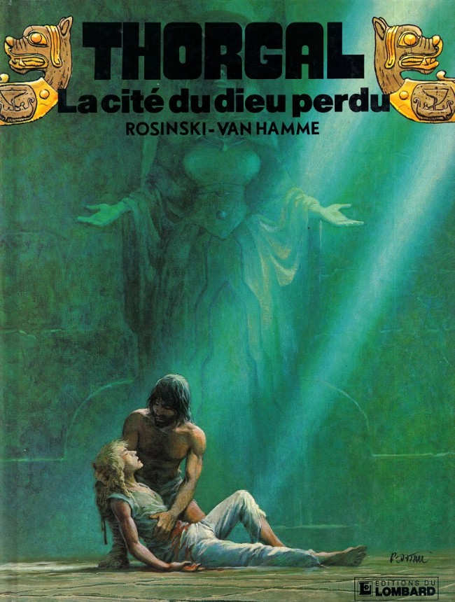 Coverture de la BD : La cité du dieu perdu