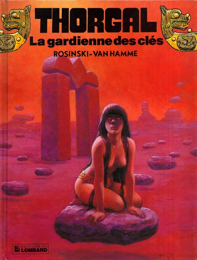 Coverture de la BD : La gardienne des clés