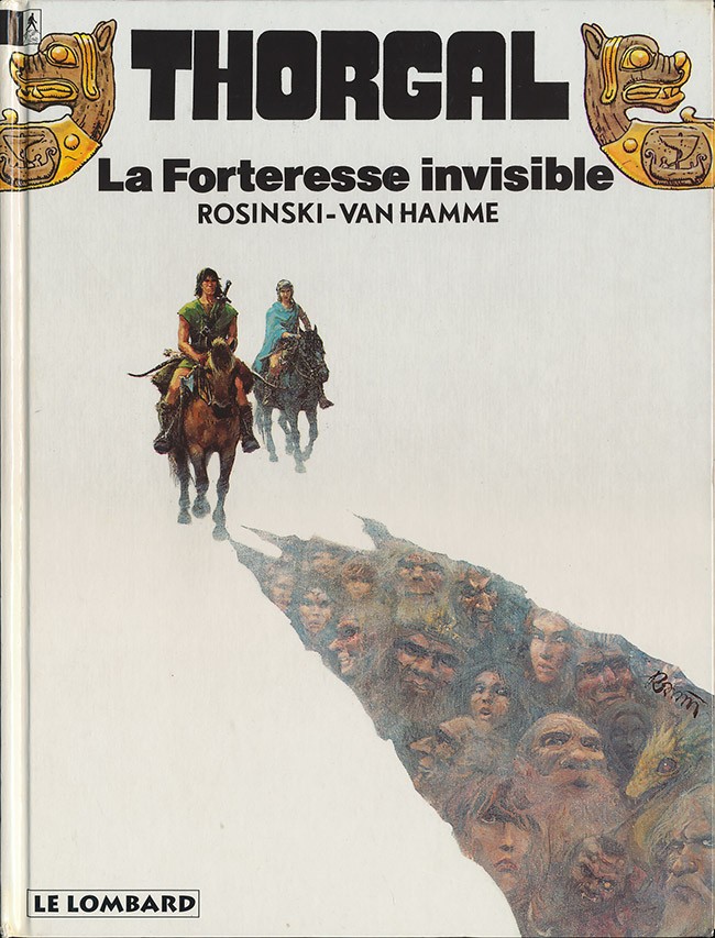 Coverture de la BD : La forteresse invisible