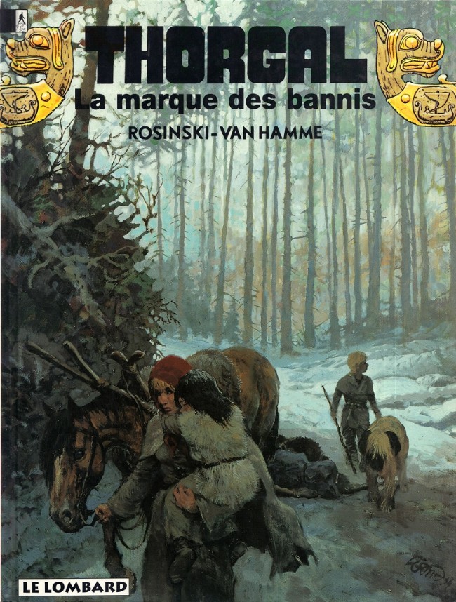 Coverture de la BD : La marque des bannis