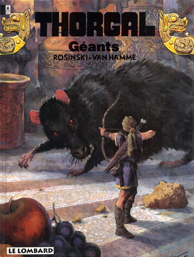 Coverture de la BD : Géants