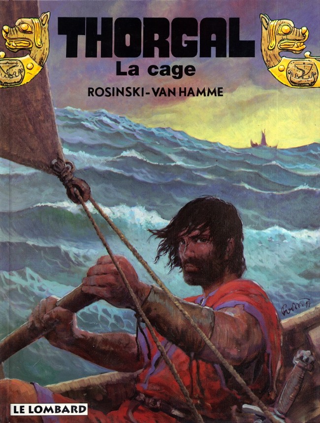 Coverture de la BD : La cage