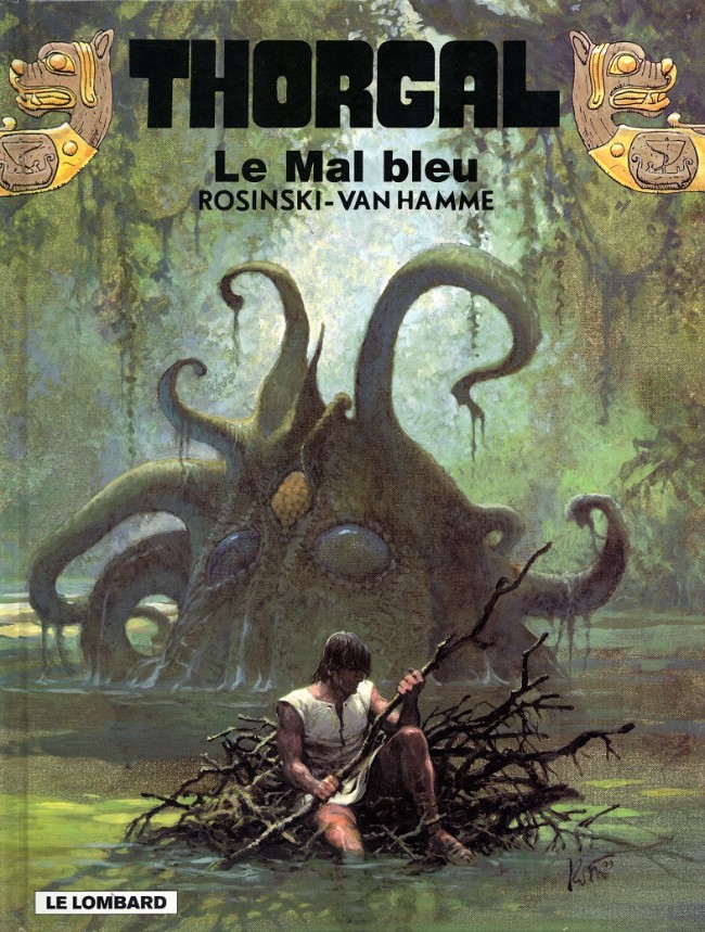 Coverture de la BD : Le Mal bleu