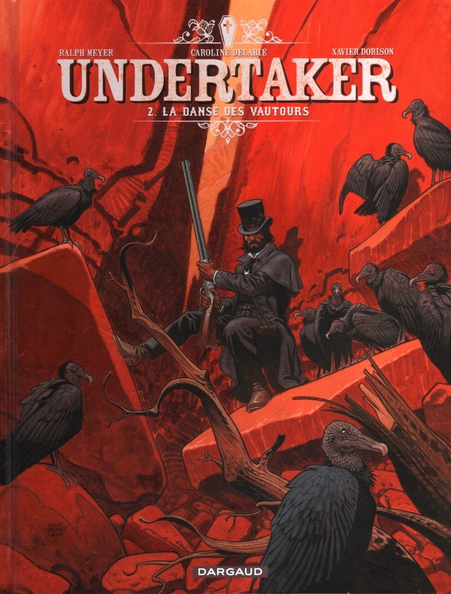 Coverture de la BD : La Danse des vautours
