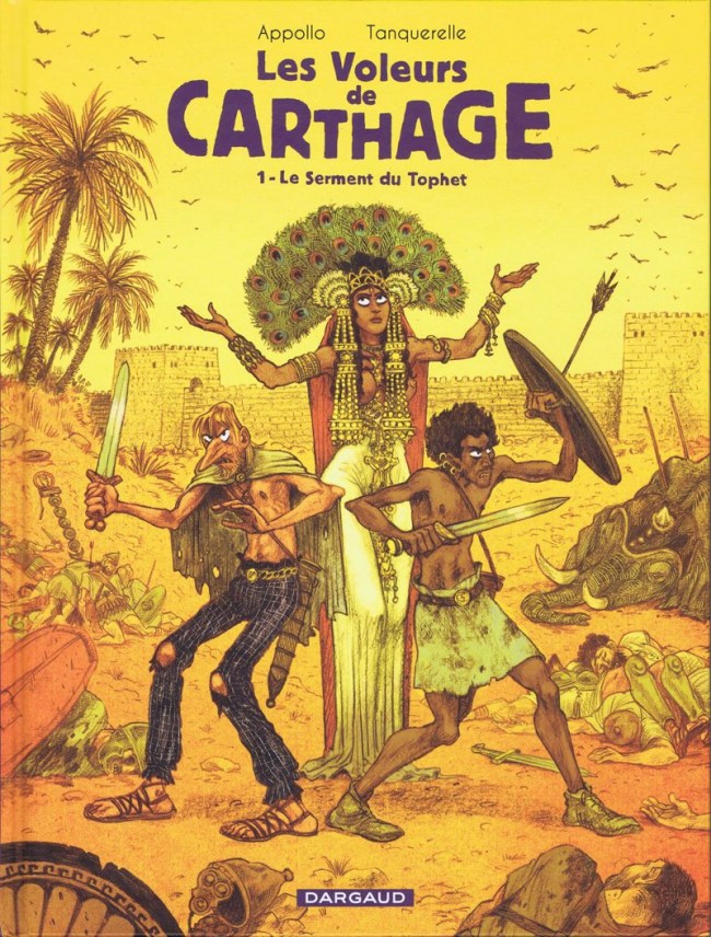 Coverture de la BD : Le Serment du Tophet