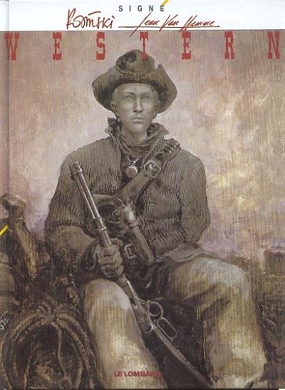 Coverture de la BD : Western