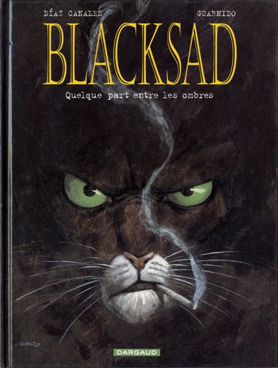 Coverture de la BD : Quelque part entre les ombres
