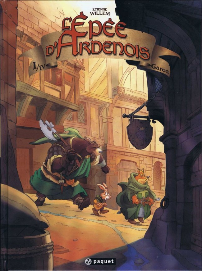 Coverture de la BD : Garen