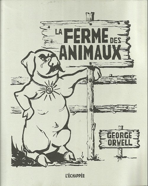 Coverture de la BD : La ferme des animaux