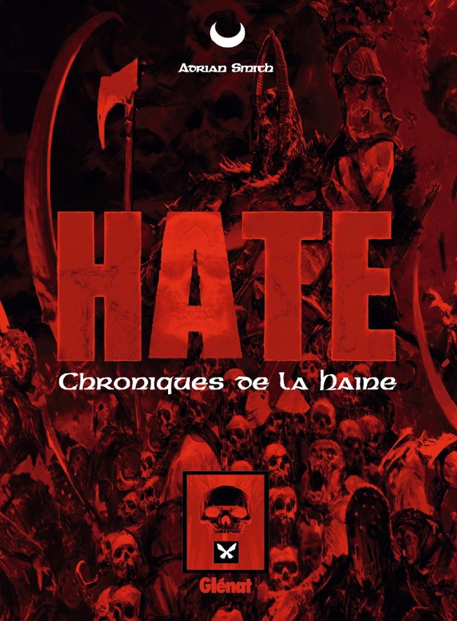 Coverture de la BD : Chroniques de la Haine
