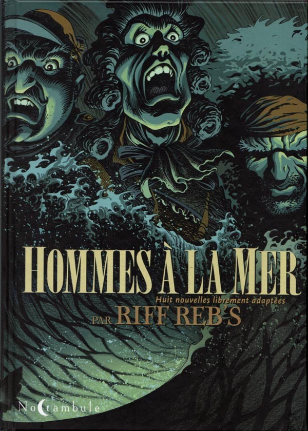 Coverture de la BD : Hommes à la mer