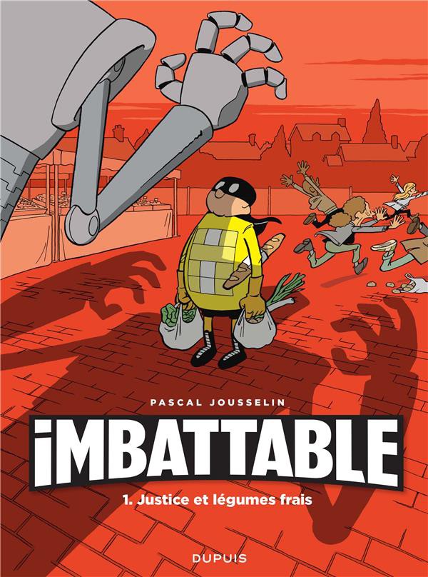 Coverture de la BD : Justice et légumes frais