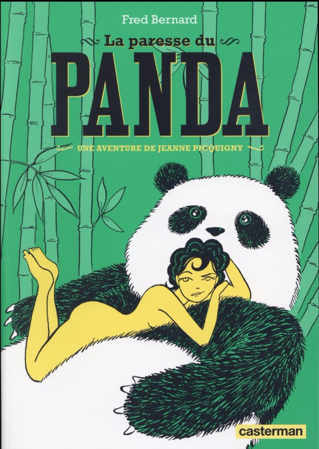 Coverture de la BD : La paresse du panda