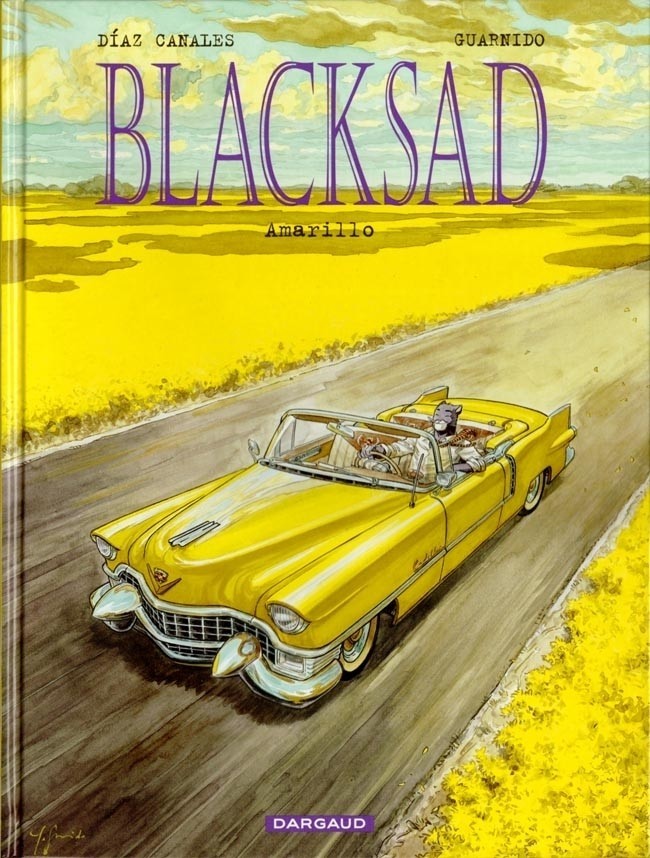 Coverture de la BD : Amarillo