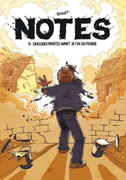 Coverture de la BD : Quelques minutes avant la fin du monde