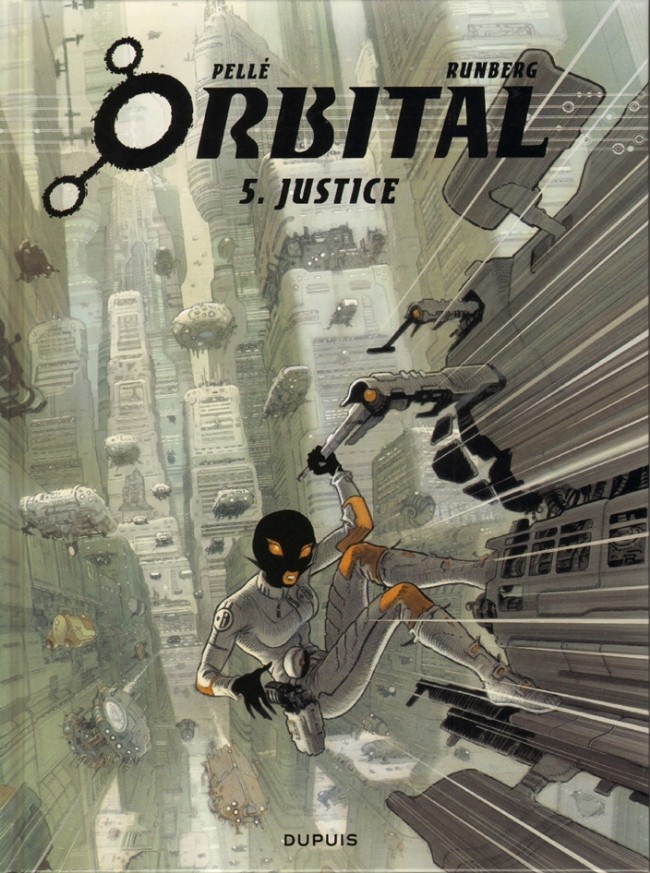 Coverture de la BD : Justice