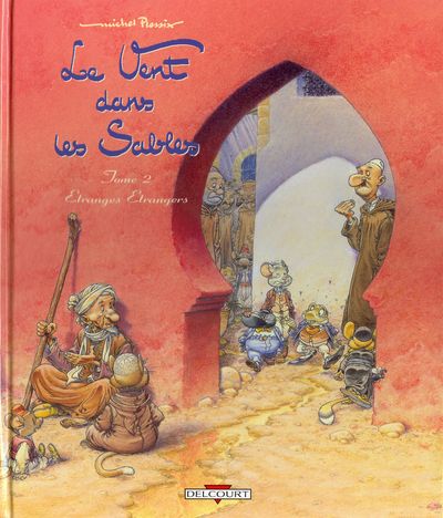 Coverture de la BD : Etranges Etrangers