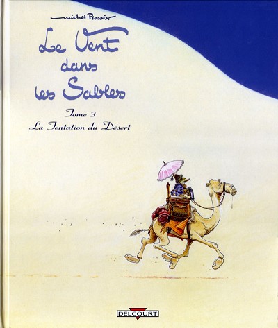 Coverture de la BD : La Tentation du Désert