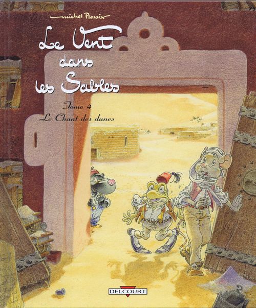 Coverture de la BD : Le Chant des dunes