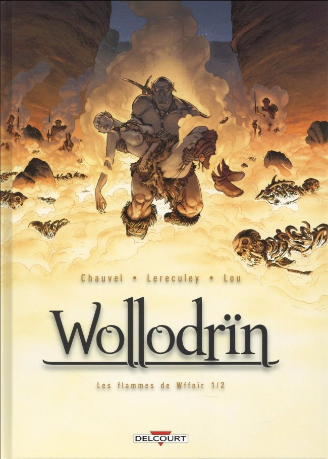 Coverture de la BD : Les flammes de Wffnïr 1/2