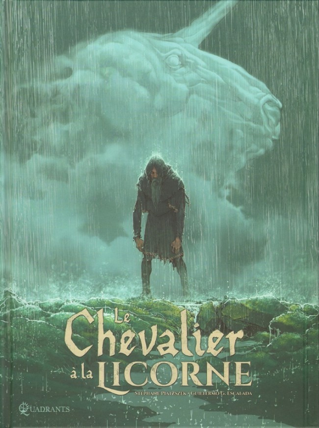 Coverture de la BD : Le Chevalier à la Licorne