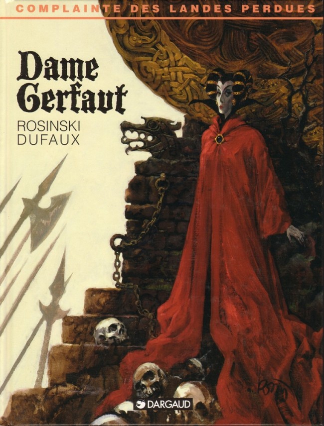 Coverture de la BD : Dame Gerfaut